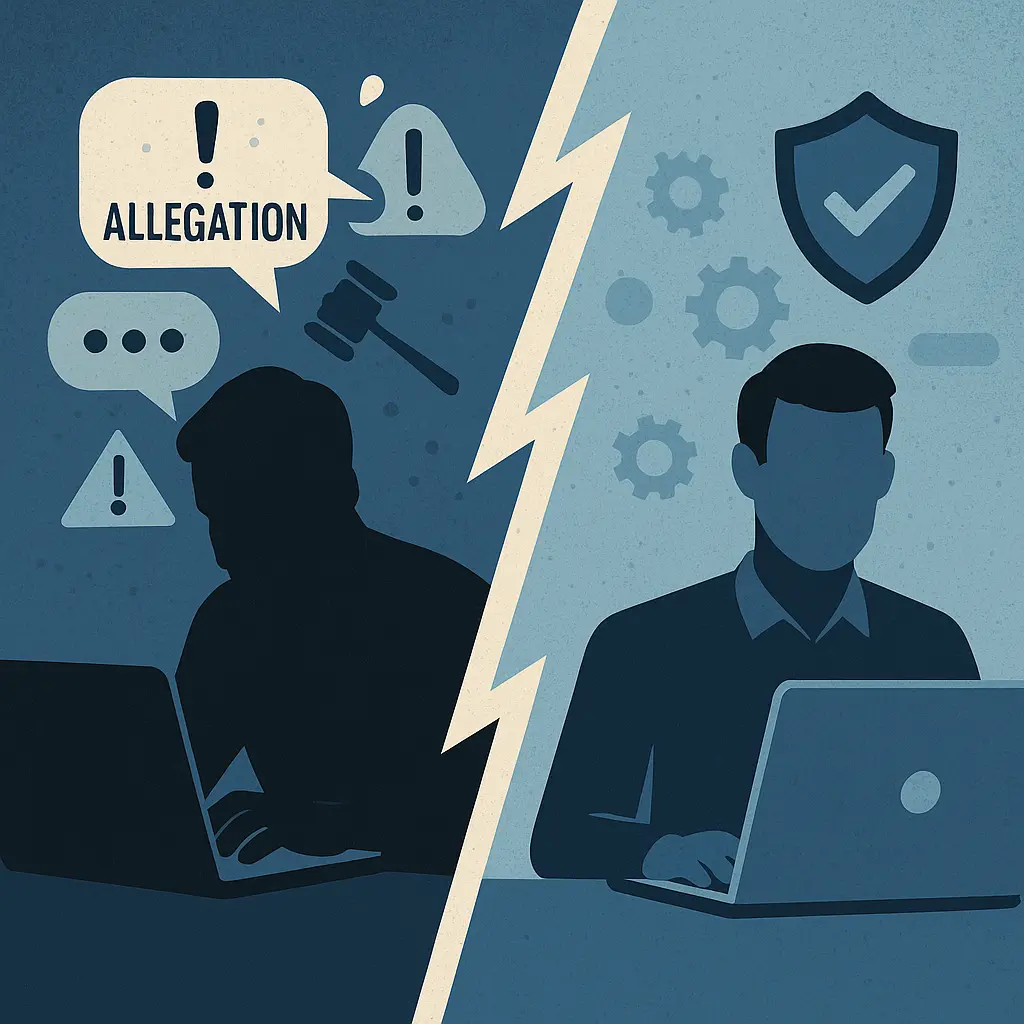 When Accusations Collide: The Curious Case of Paul Ponting and Internet Reputation Wars